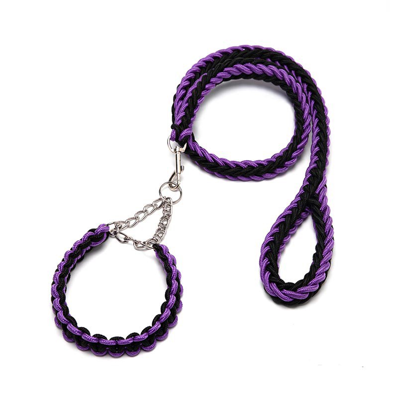 Purple and Black
